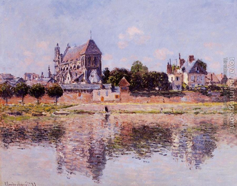 Claude Oscar Monet : View of the Church at Vernon